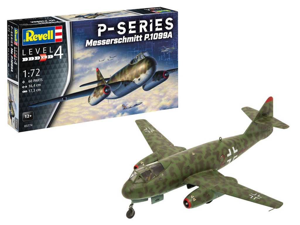 [ RE03774 ] Revell Messerschmitt P.1099A 1/72
