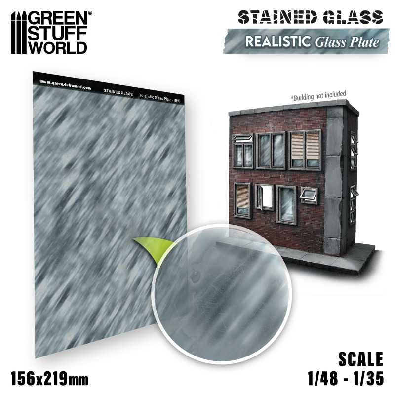[ GSW13696 ] Green Stuff World Realistische Glazen Plaat 