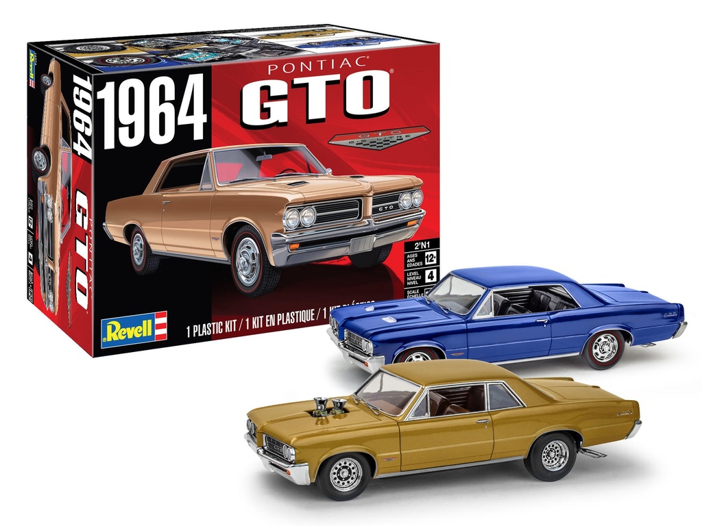 [ RE4574 ] Revell Pontiac GTO 1964 1/24