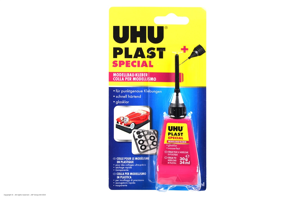 [ UHUPLAST ] UHU PLAST Special 30g met fijne naald