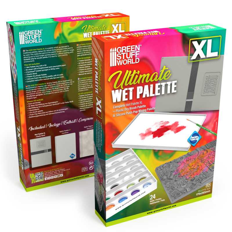 [ GSW14161 ] Green Stuff World Ultimate Wet Palette XL