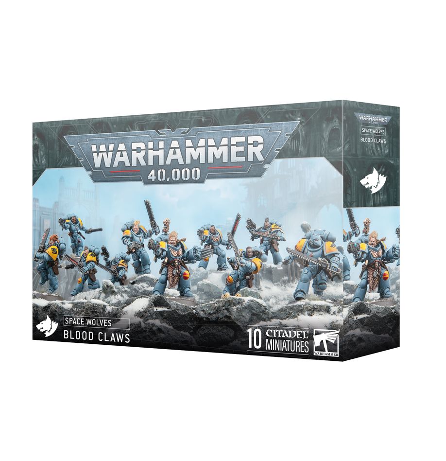 [ GW53-08 ] SPACE WOLVES: BLOOD CLAWS (Leverbaar vanaf 12/7)