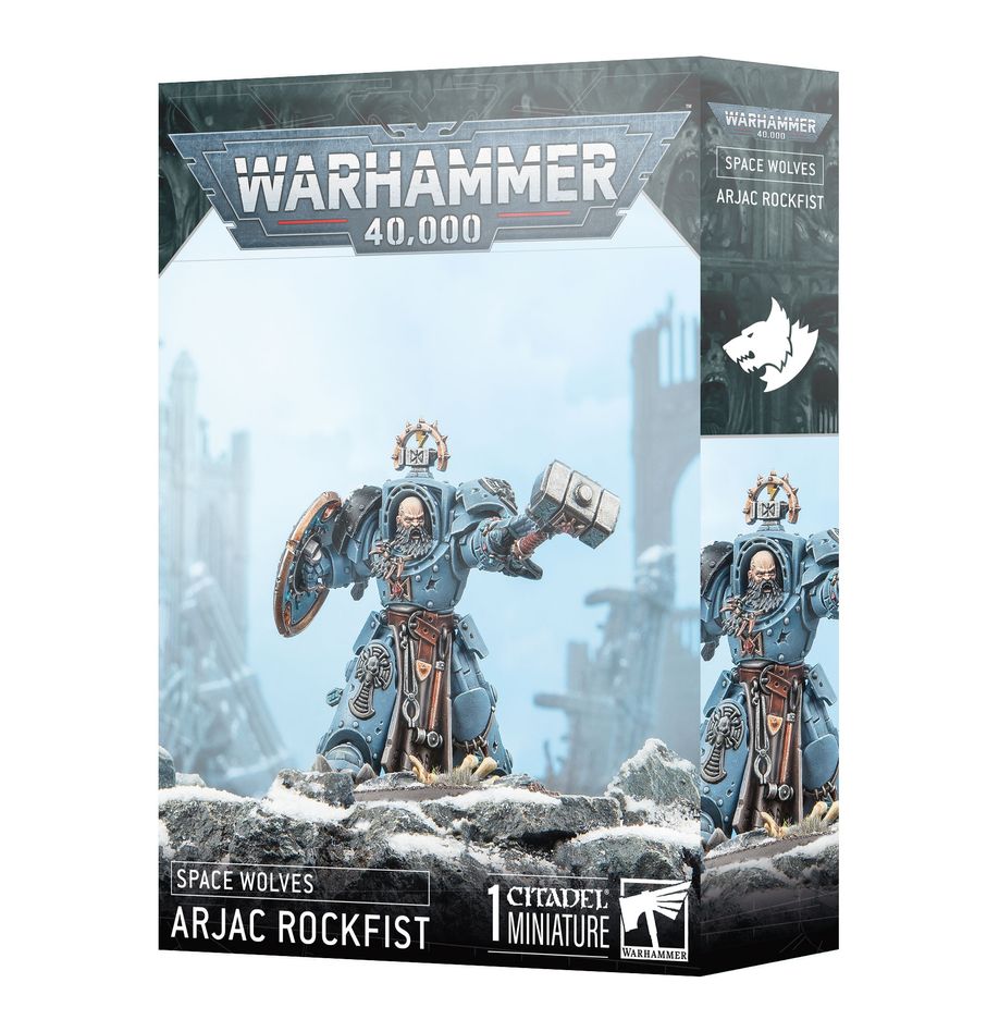 [ GW53-38 ] SPACE WOLVES: ARJAC ROCKFIST (Leverbaar vanaf 12/7)