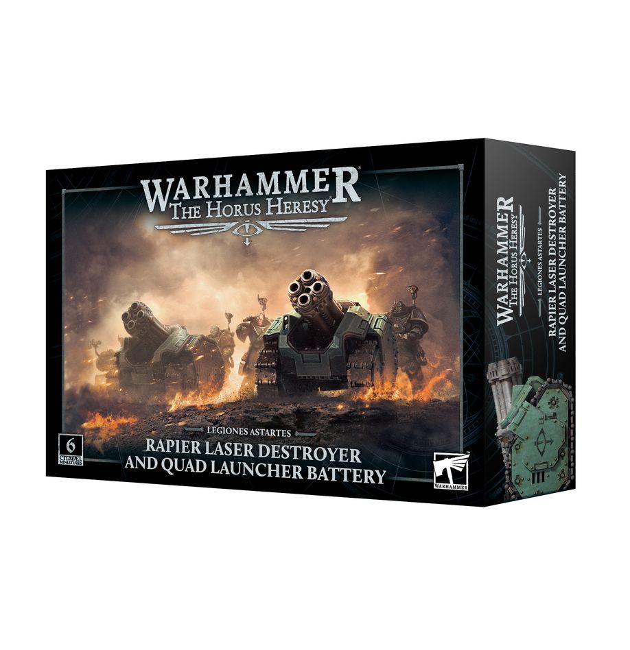 [ GW31-104 ] HORUS HERESY: RAPIER LASER DESTROYER AND QUAD LAUNCHER BATTERY