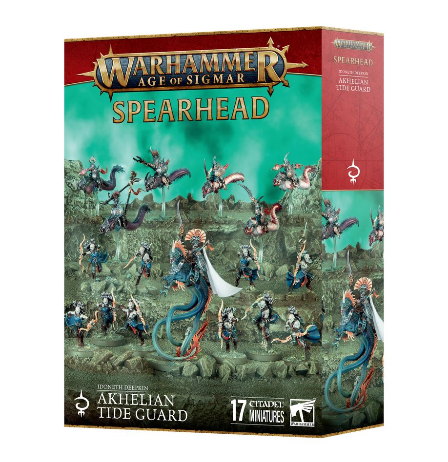 [ GW70-873 ] SPEARHEAD: IDONETH DEEPKIN: AKHELIAN TIDE GUARD (Leverbaar vanaf 19/7)