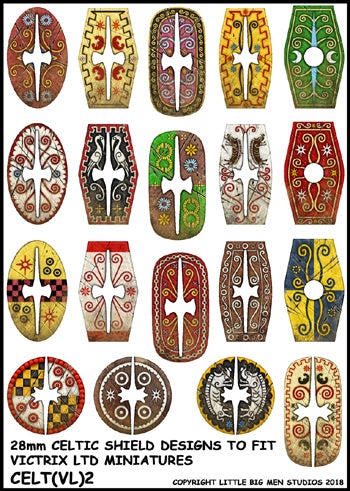 [ VICTRIXCELT(VL)2 ] Victrix celtic shield designs 2