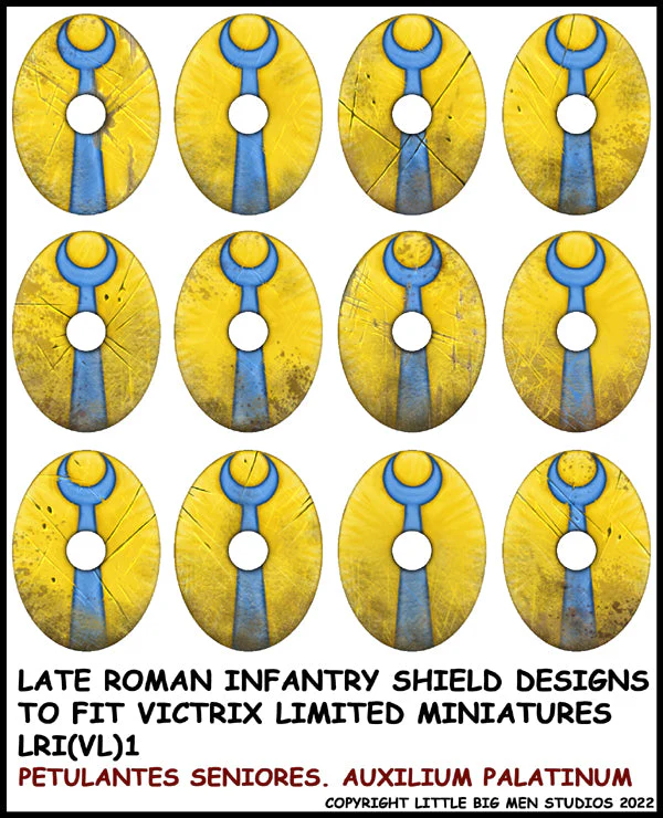 [ VICTRIXLRI(VL)1 ] Victrix late roman infantry shield designs 1