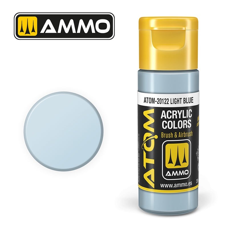 [ MIG20122 ] ATOM COLOR Light Blue 20ml
