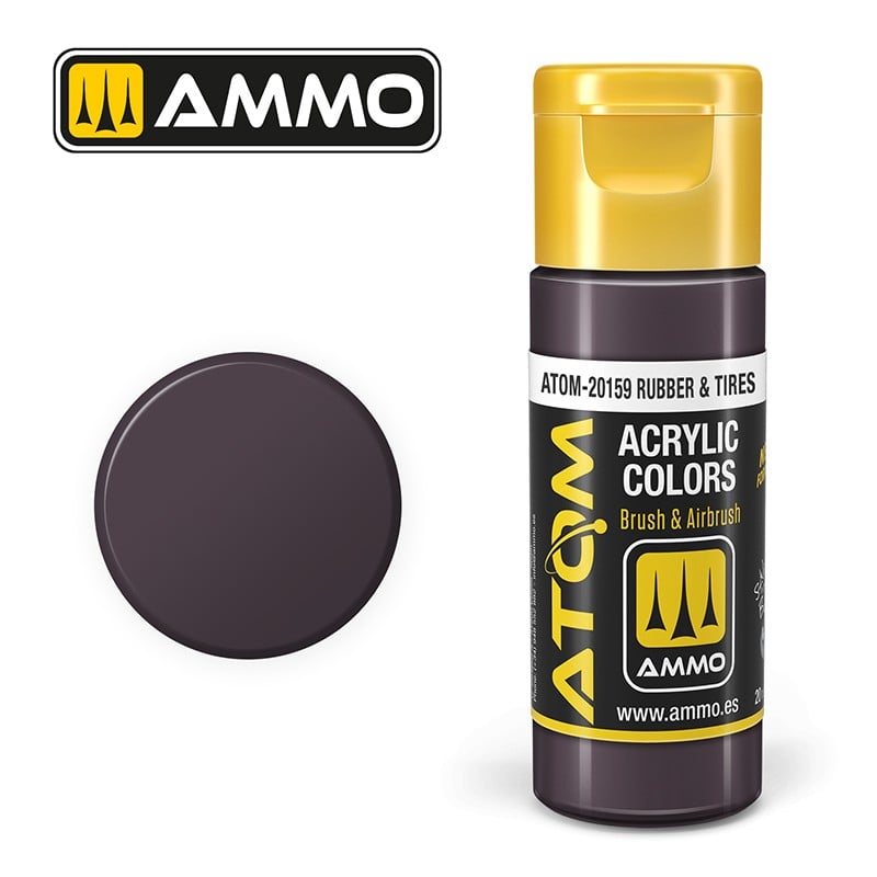 [ MIG20159 ] ATOM COLOR Rubber & Tires