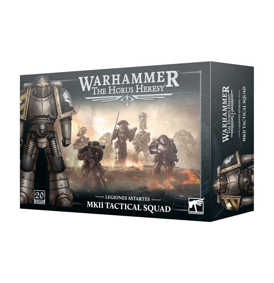 [ GW31-123 ] LEGIONES ASTARTES: MKII TACTICAL SQUAD (Leverbaar vanaf 26/7)