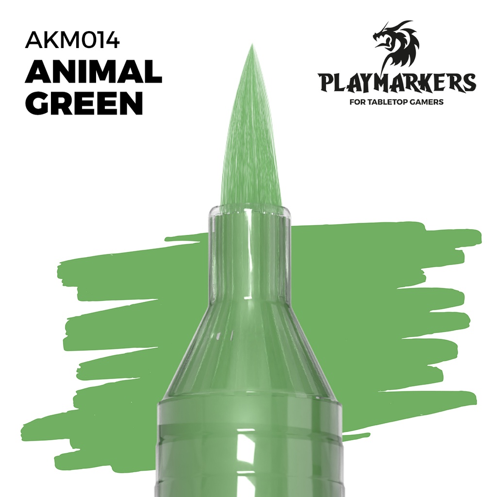 [ AKM014 ] Ak-interactive ANIMAL GREEN – PLAYMARKER