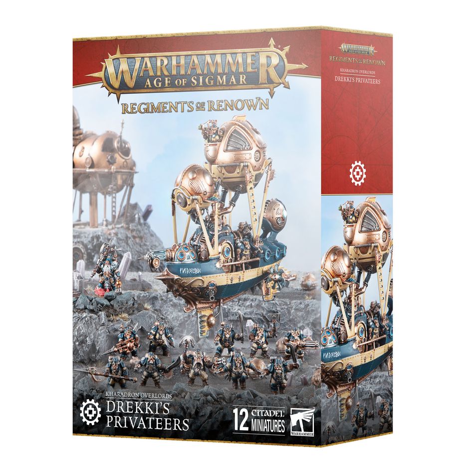 [ GW84-65 ] KHARADRON OVERLORDS: DREKKI'S PRIVATEERS (Leverbaar vanaf 2/8)