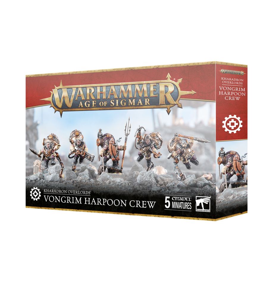 [ GW84-52 ] KHARADRON OVERLORDS: VONGRIM HARPOON CREW (Leverbaar vanaf 2/8)