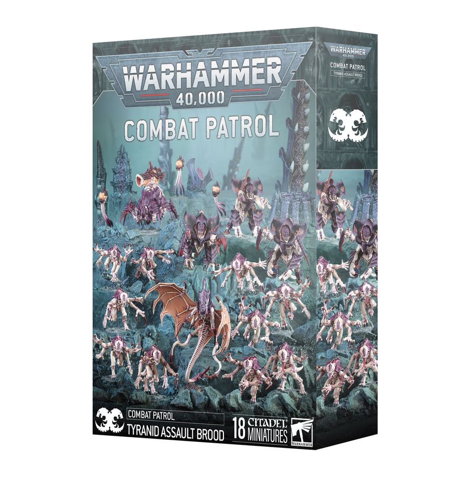 [ GW73-511 ] COMBAT PATROL: TYRANID ASSAULT BROOD (Leverbaar vanaf 9/8)