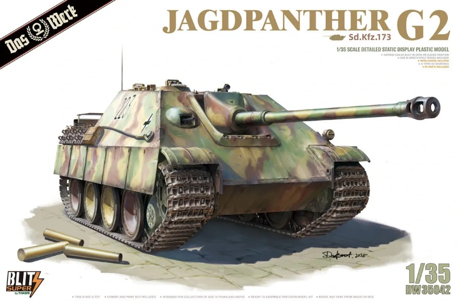 [ DW35042 ] Das Werk Jagdpanther G2 Super Blitz 1/35