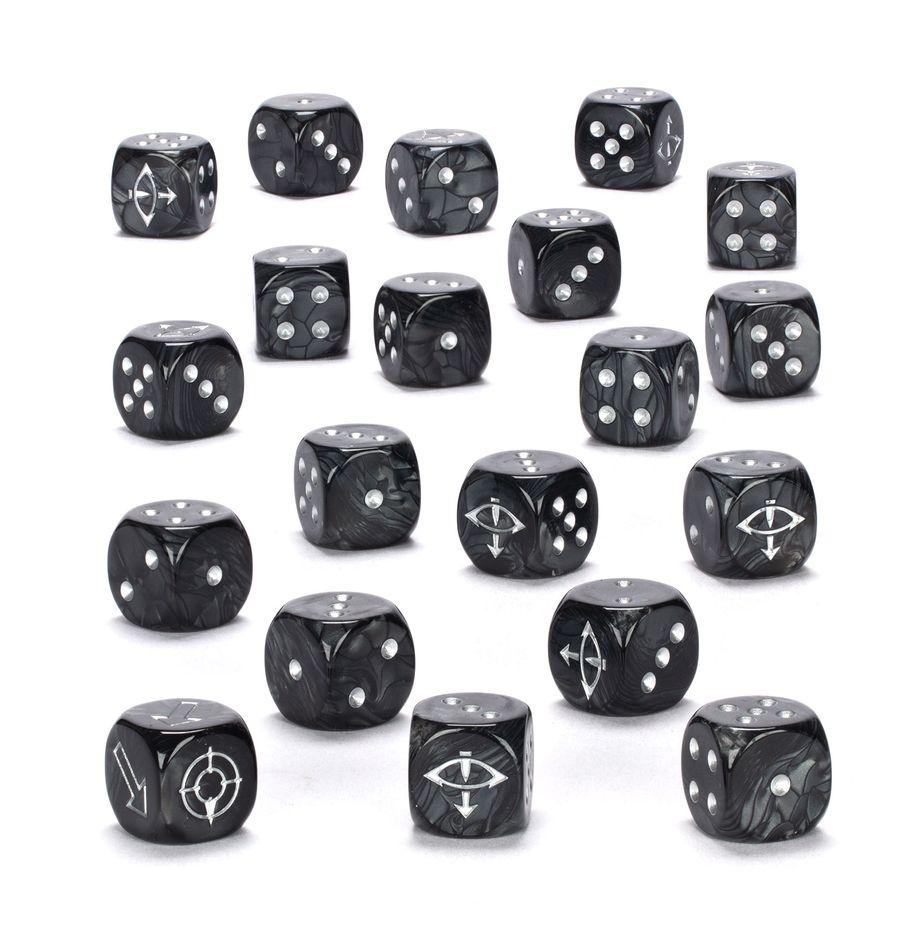 [ GW31-39 ] HORUS HERESY: AGE OF DARKNESS DICE SET