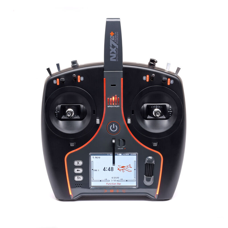 [ SPMR7120EU ] Spektrum NX7e+ Black Edition 14 Channel Transmitter Only