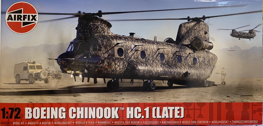 [ AIR06024 ] Airfix Boeing Chinook HC.1 (Late) 1/72