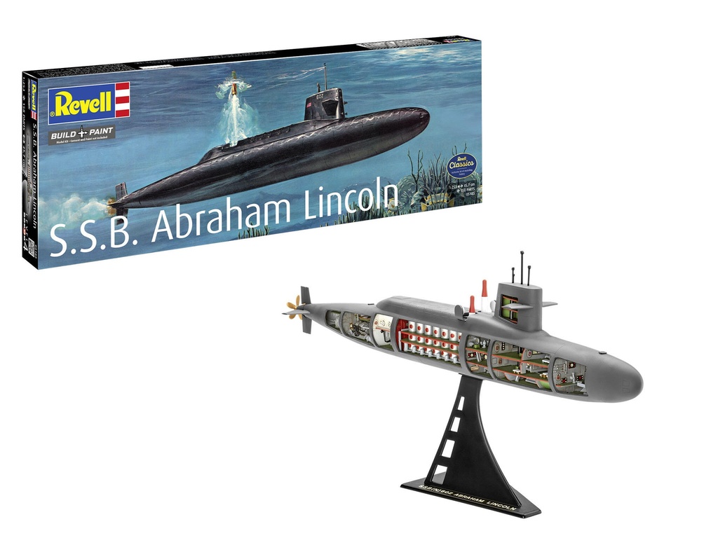 [ RE05185 ] Revell S.S.B. Abraham Lincoln 1/253 