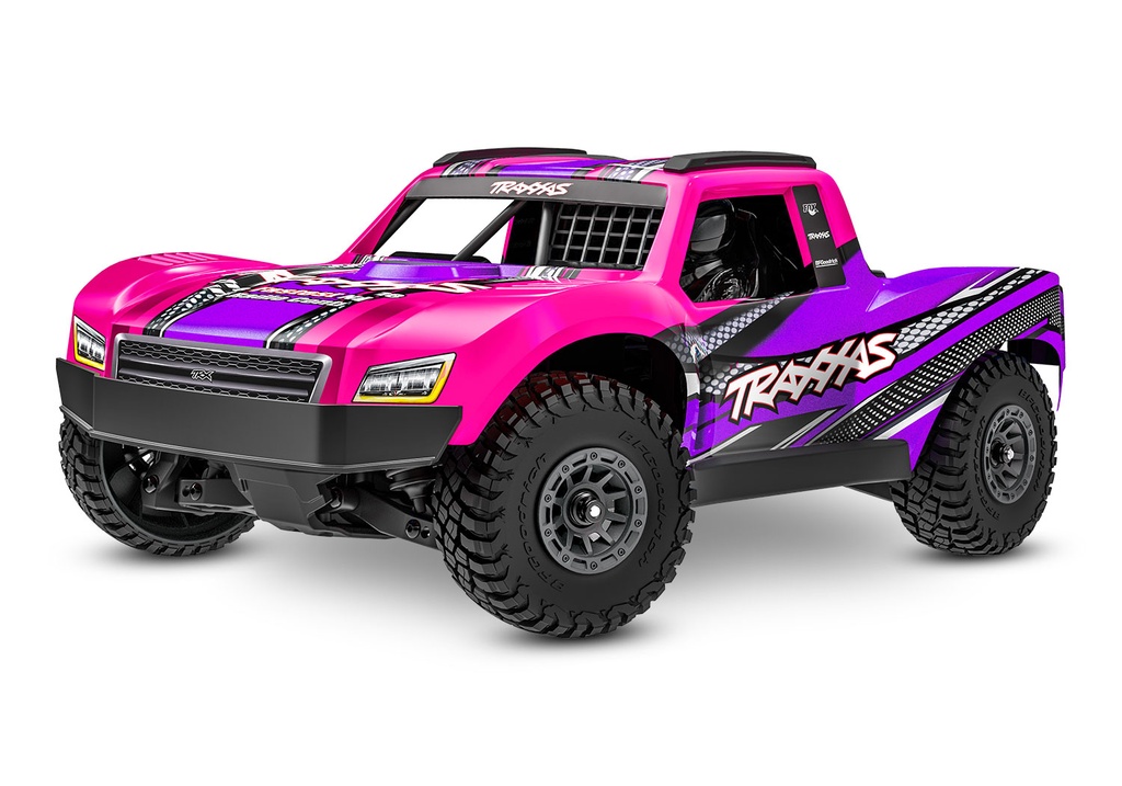 [ TRX-108164-1PINK ] Traxxas Mini slash BL-2s Pink incl battery & USB charger - trx108164-1pink