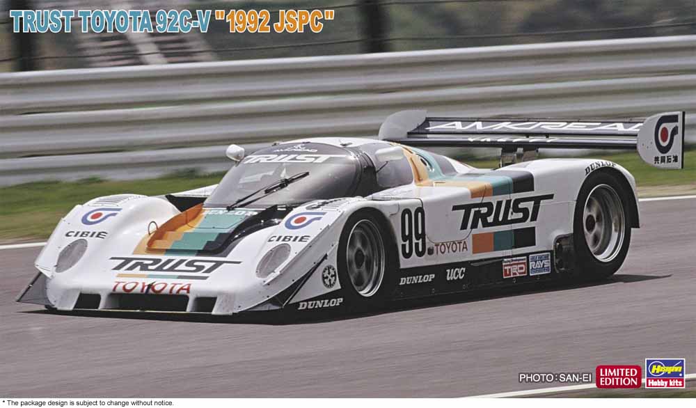 [ HAS20746 ] Hasegawa Trust Toyota 92C-V "1992 JSPC" 1/24