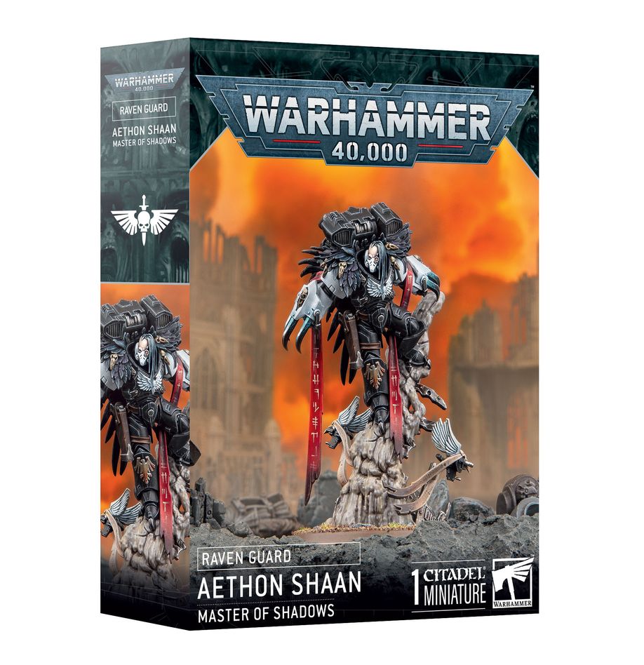[ GW55-60 ] RAVEN GUARD: AETHON SHAAN MASTER OF SHADOWS (Leverbaar vanaf 20/9)
