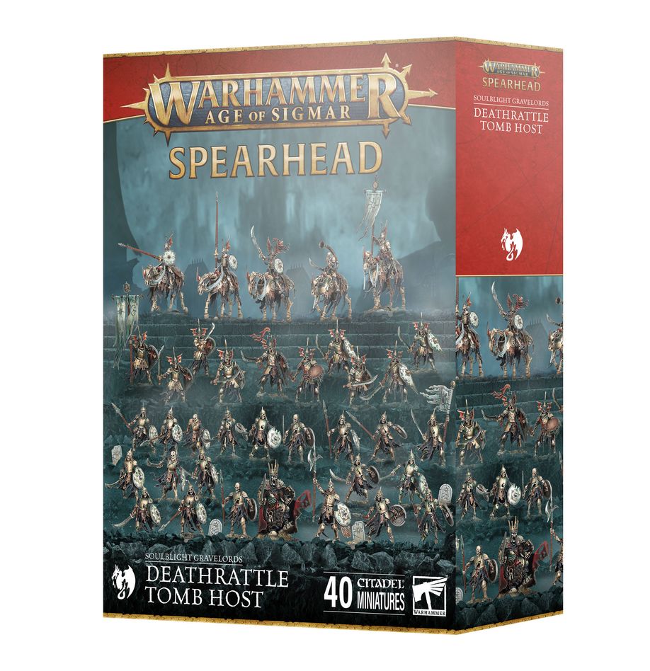 [ GW70-916 ] SPEARHEAD: SOULBLIGHT GRAVELORDS: DEATHRATTLE TOMB HOST (Leverbaar vanaf 27/9)