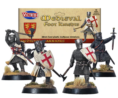 [ VICTRIXVXM004 ] Medieval Foot Knights