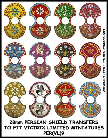 [ VICTRIXPER(VL)9 ] Victrix  Persian Shield Transfers 9