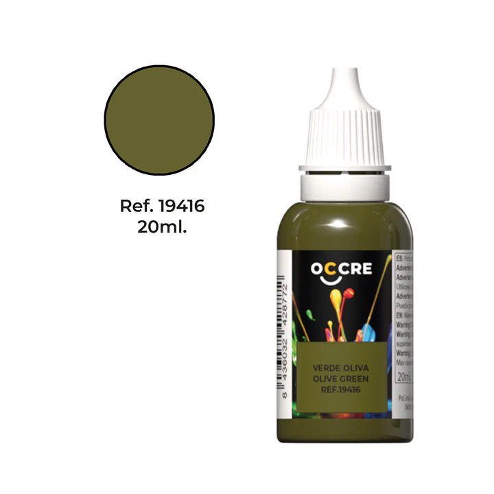 [ OCCRE19416 ] Occre Acrylic Paint Olive Green 20ml