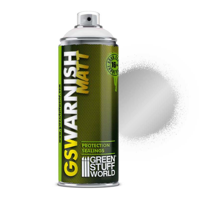 [ GSW2236 ] Green stuff world SPRAY Clear Matt Varnish 400ml
