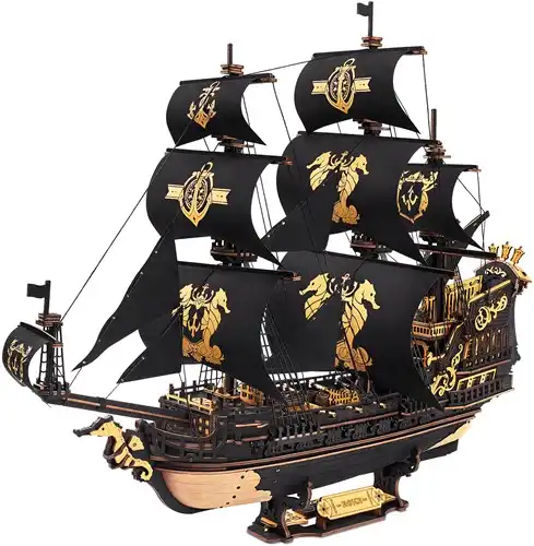 [ ROKRMCB02 ] Robotime the seahorse barque 