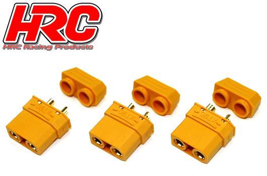 [ HRC9097PA ] Connector -XT90 with CAP - Female - 3st
