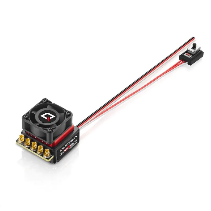 [ HW30108001 ] Hobbywing QuicRun 10BL60 G2 60A Sensored ESC 2-3s