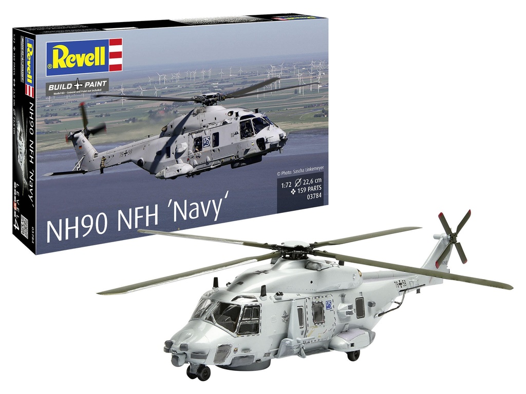 [ RE03784 ] Revell NH90 NFH "Navy" 1/72