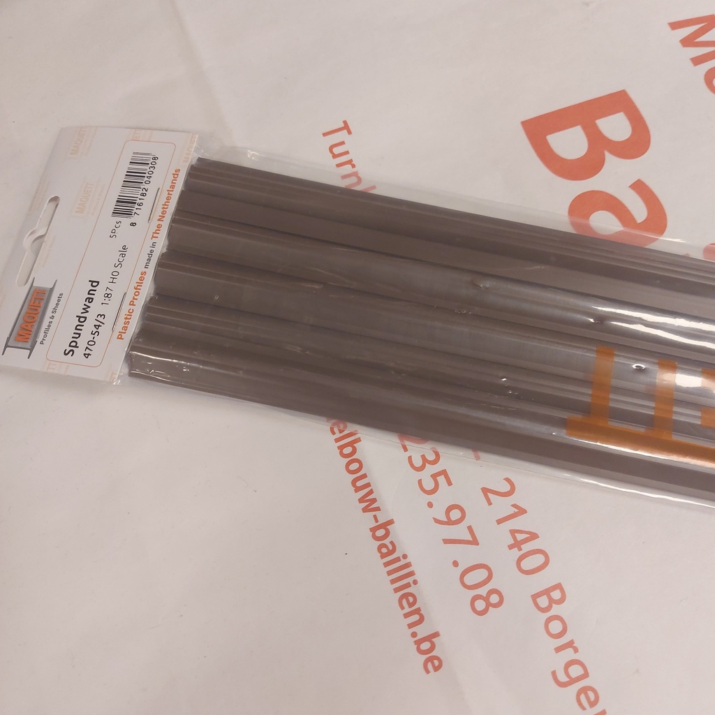 [ RA470-54/3 ] Raboesh darmwandprofiel / sheet pile profiel HO 1/87