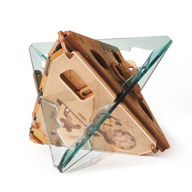 [ PP-AG-A-27 ] Puzzle potato Antigravity (acryl)