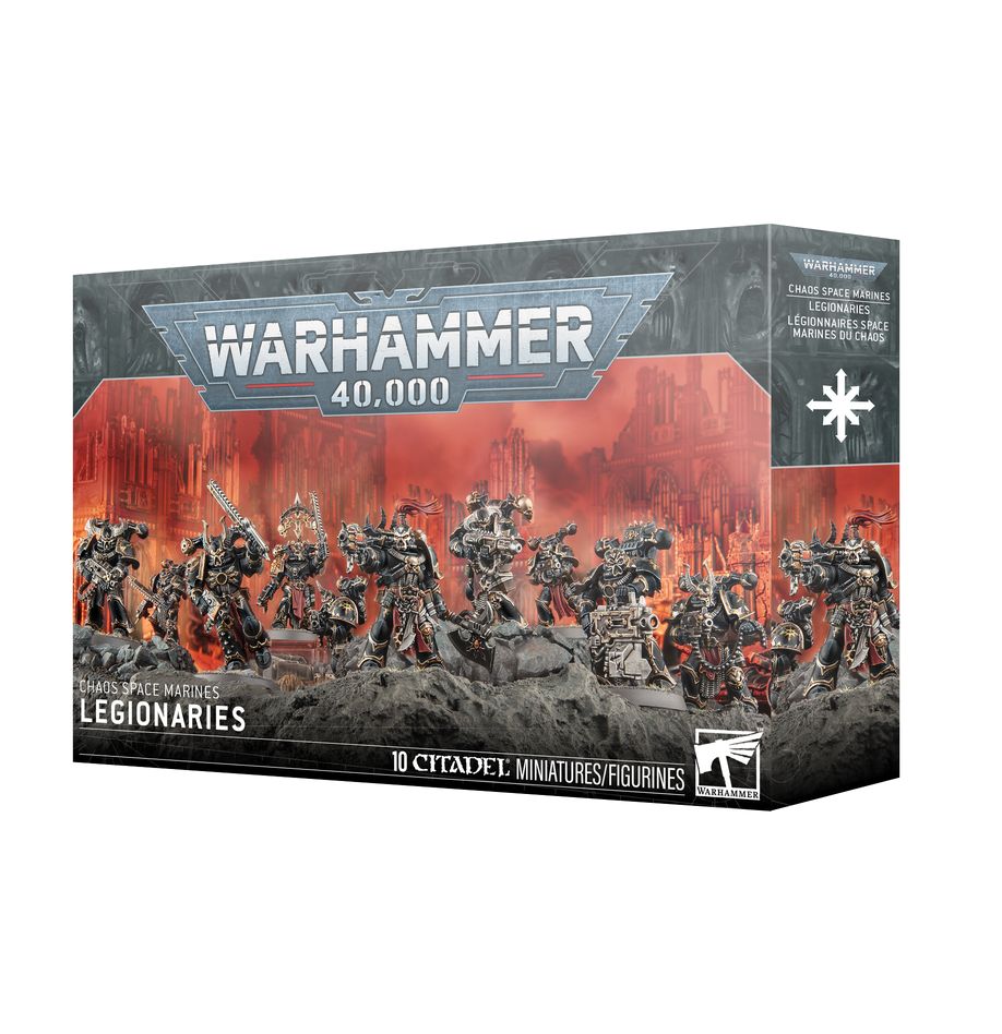 [ GW43-105 ] CHAOS SPACE MARINES: LEGIONARIES (Leverbaar vanaf 8/11)