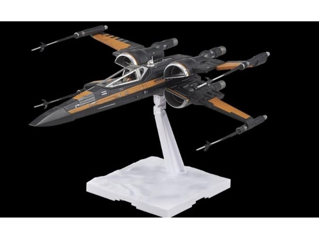 [ RE01216 ] Revell Bandai Poe's X-Wing Fighter Star Wars 1/72 