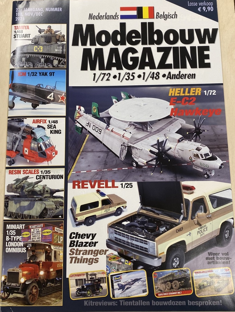 [ MODELBOUWMAGAZINE108 ] MODELBOUW MAGAZINE 21e Jaargang Nummer 108 - NOV/DEC 2025