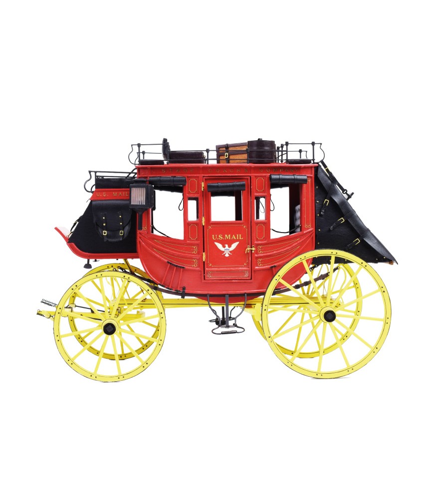[ AL20345 ] Artesania latina STAGECOACH - Legend of the Wild West - 1/12 Scale model