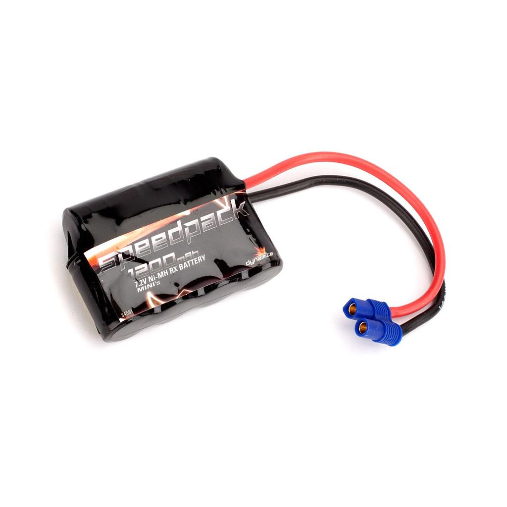 [ DYN1472 ] 7.2V 1200mAh NiMH Battery w/EC3: Minis 