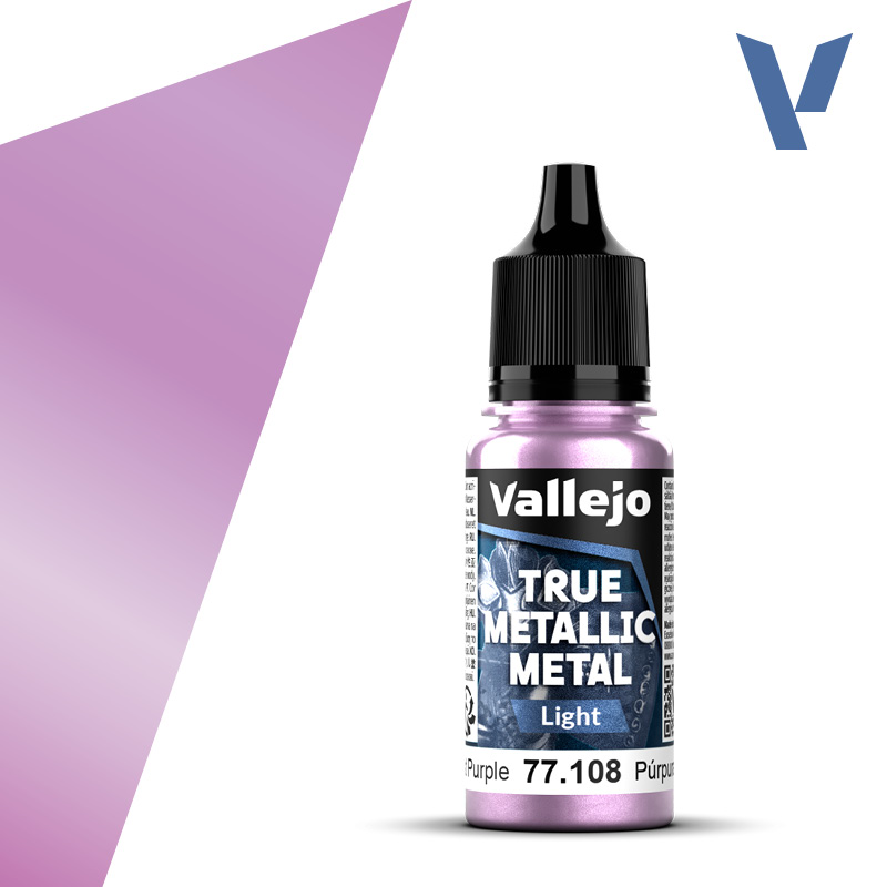 [ VAL77108 ] True Metallic Metal Amethyst Purple 18ml.