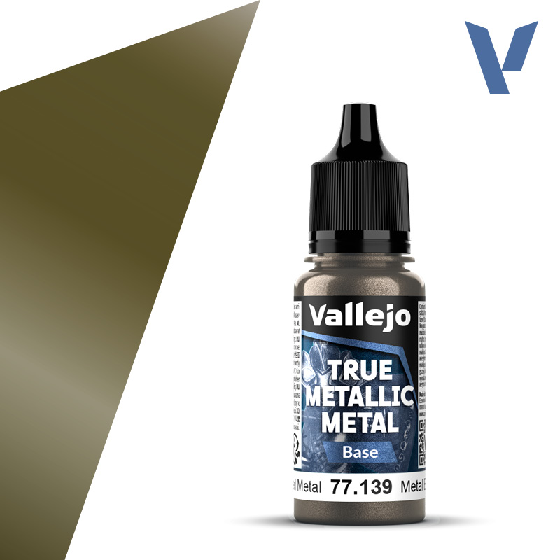 [ VAL77139 ] True Metallic Metal Aged Metal 18ml.