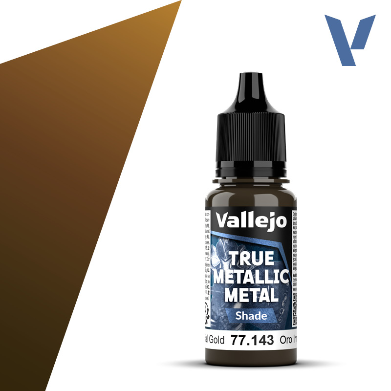 [ VAL77143 ] Vallejo True Metallic Metal Imperial Gold 18ml.