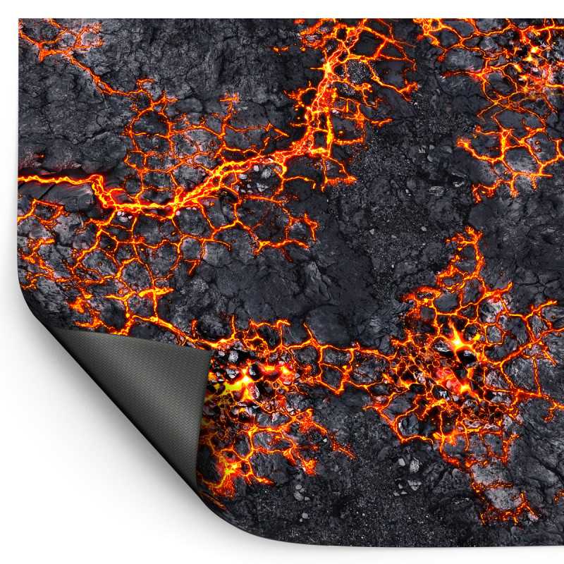 [ GSW6348 ] Green stuff world Neoprene Wargame Mat 44x60" (152.5 x 112cm) Flamecoil Path