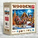 [ WC0809-XL ] Wooden City Santa is coming 1010 stukjes (houten legpuzzel)