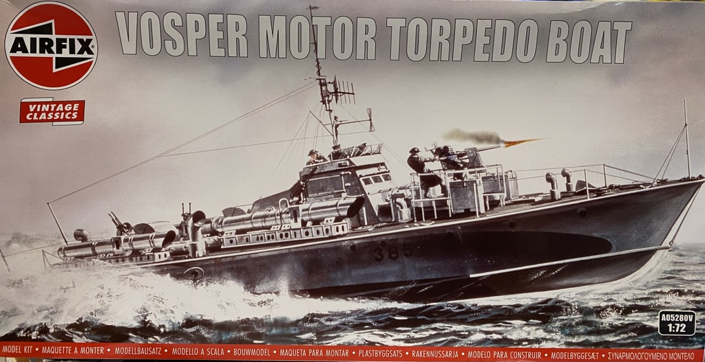 [ AIRA05280V ] Airfix Vosper Motor Torpedo Boat 1/72