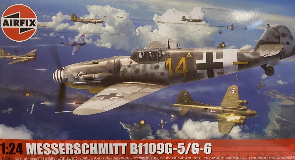 [ AIRA17003 ] Airfix Messerschmitt Bf109G-5/G-6 1/24