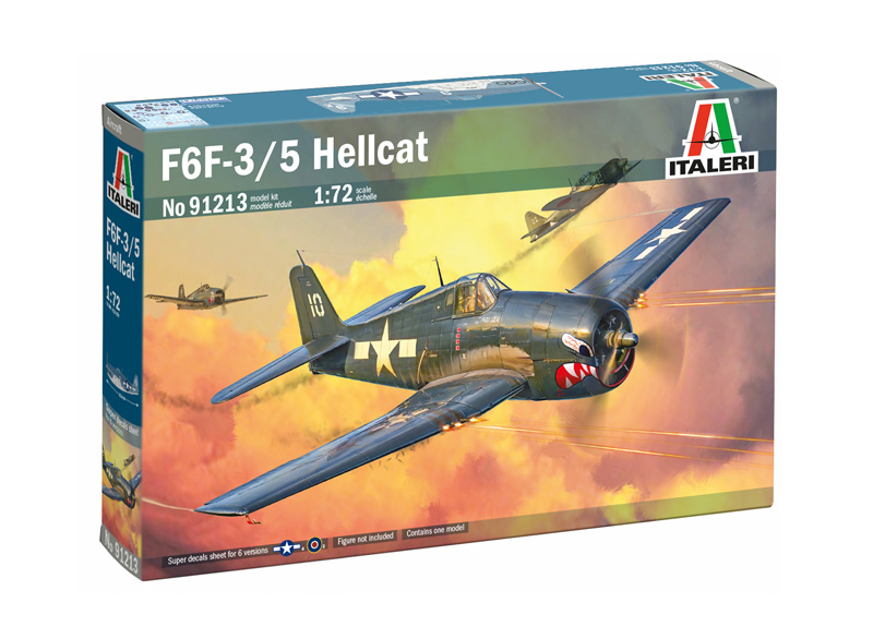 [ ITA-91213 ] Italeri F6F-3/5 Hellcat 1/72